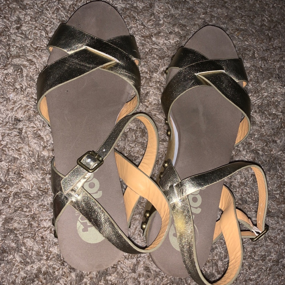 Frogg wooded sandals